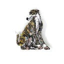 Brooch Greyhound