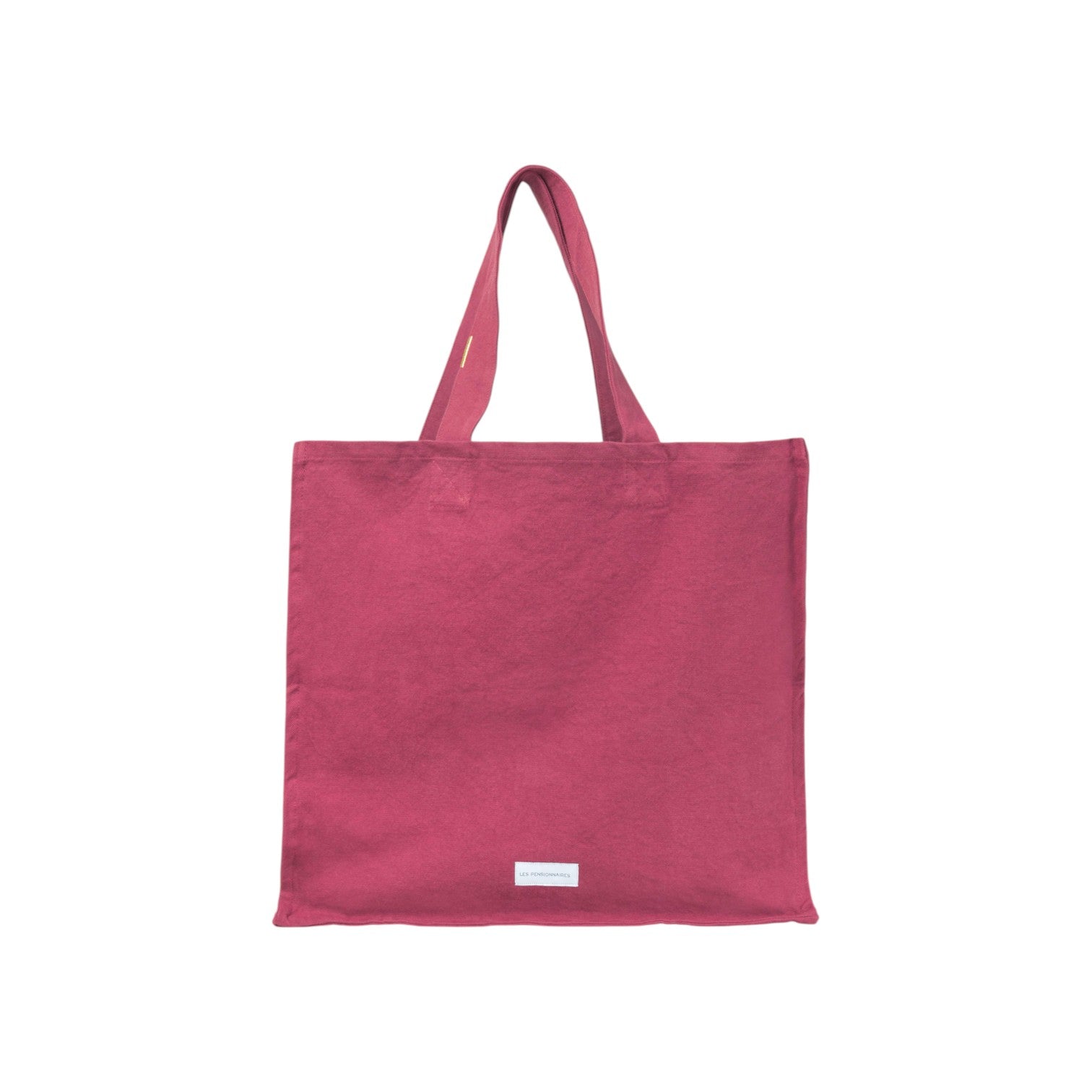 Raspberry Pink Large Canvas Tote