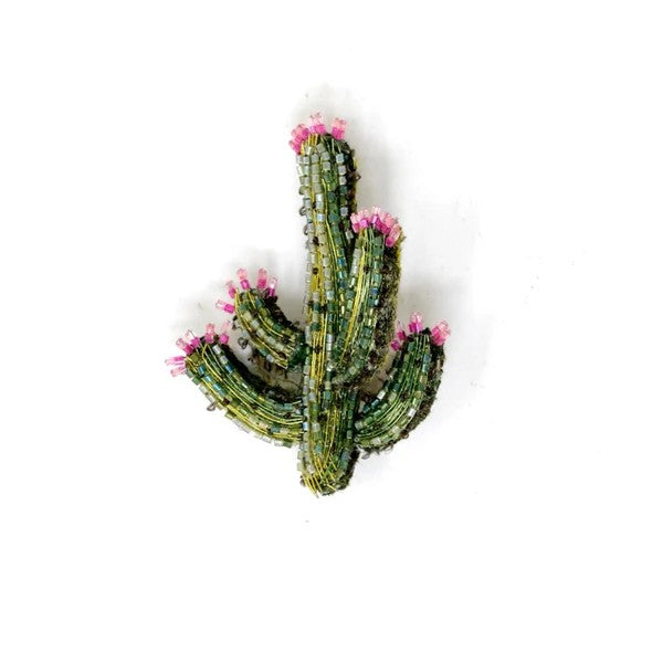 Brooch Blooming Desert Cactus