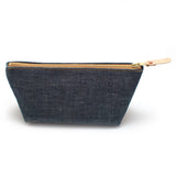 Japanese Denim Travel Clutch