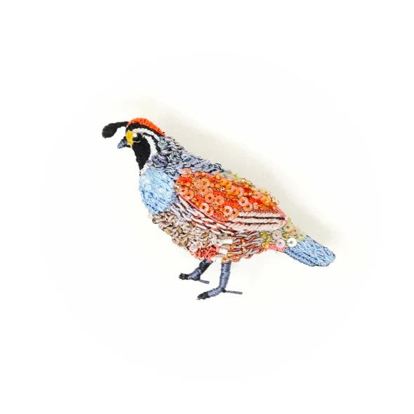 Brooch Valley Quail