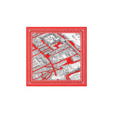 Scarf Louvre Red