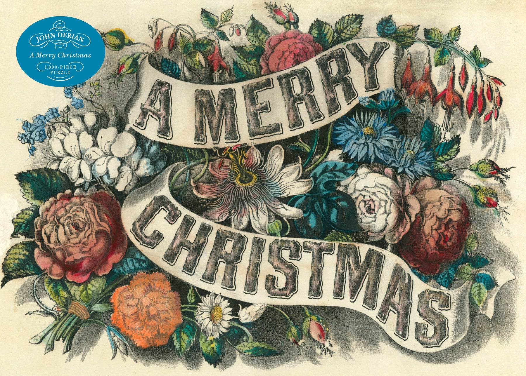 John Derian Merry Christmas 1,000-Piece Puzzle