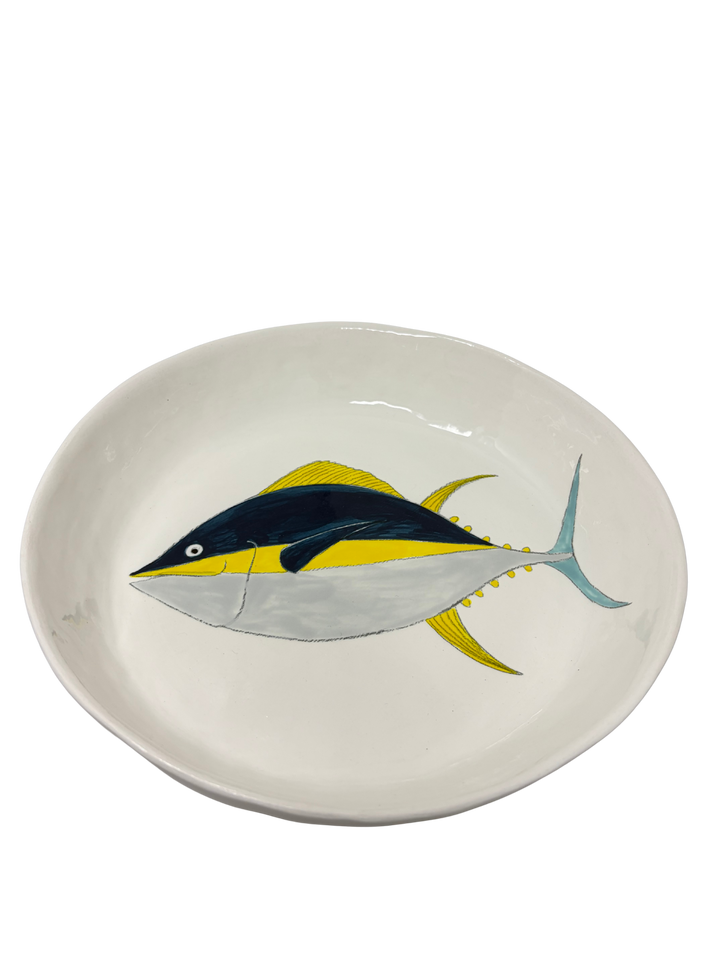 Large Round Platter Fish 2