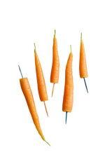 Carrot Birthday Beeswax Candles
