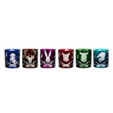 Double Old Fashioned Forest Folly Assorted Colors Set of 6