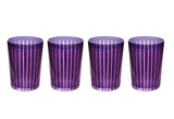 Prism Purple Highball Glasses Set of 4