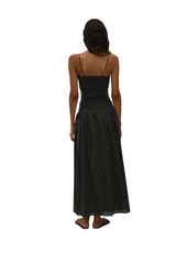 Dress Valencia Black Broderie