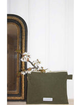 Toiletry Bag in Capre Green