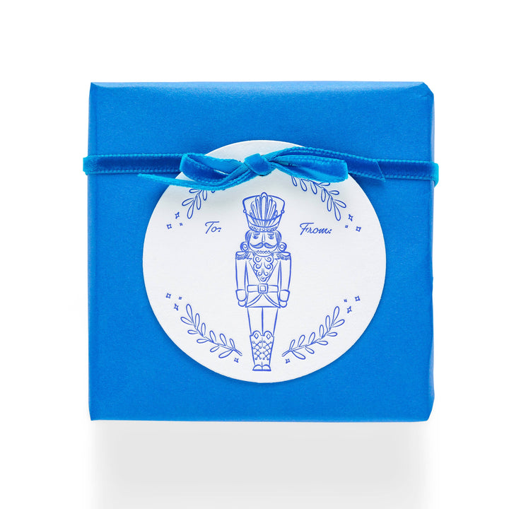 Color Box Gift Tags Nutcracker