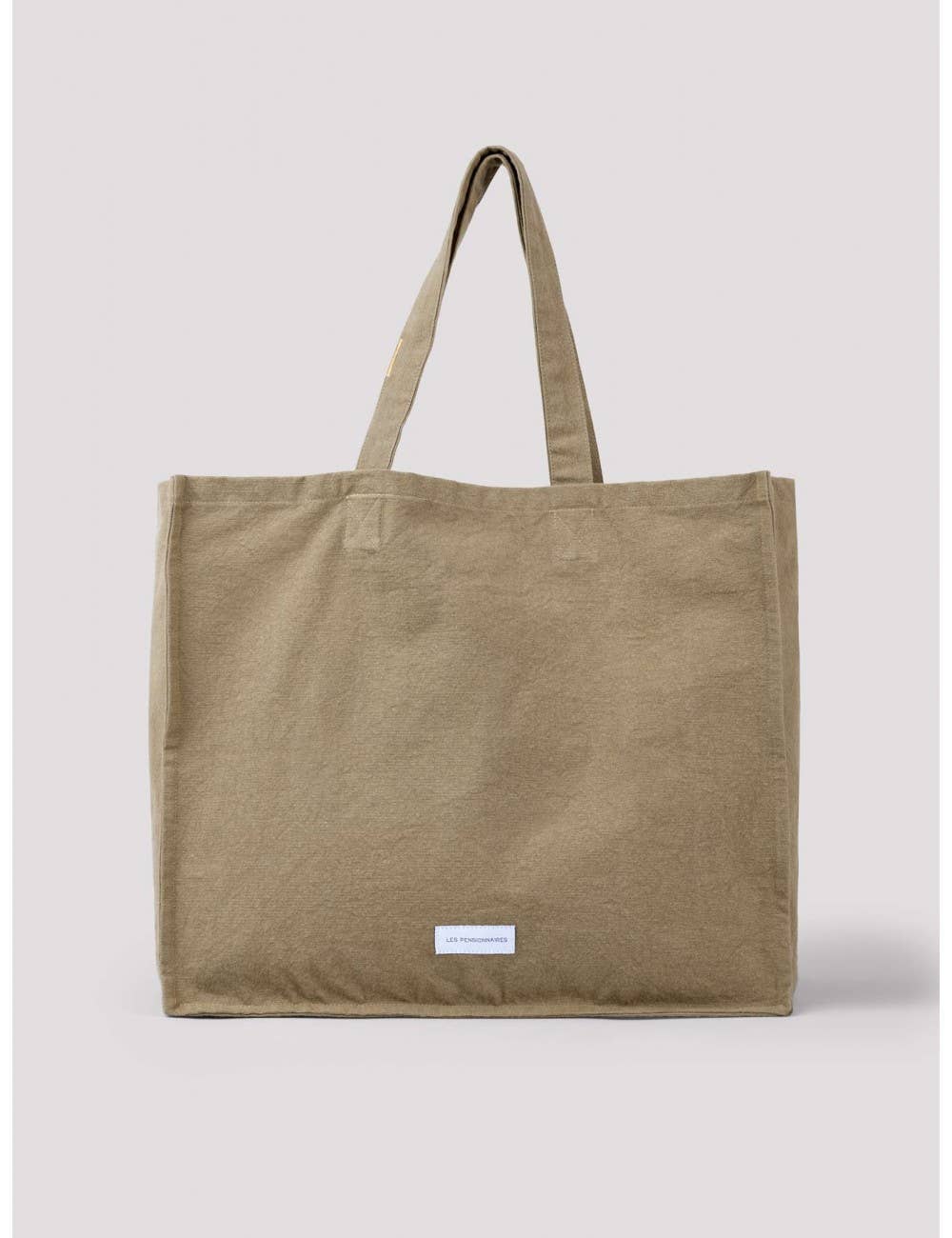 Lime Green Canvas Tote