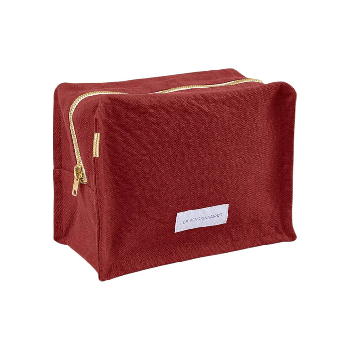 Rust Cube Toiletry Bag