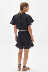 Shirt Linen Willow Black