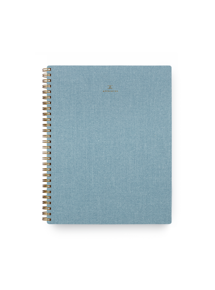 The Notebook Chambray Blue