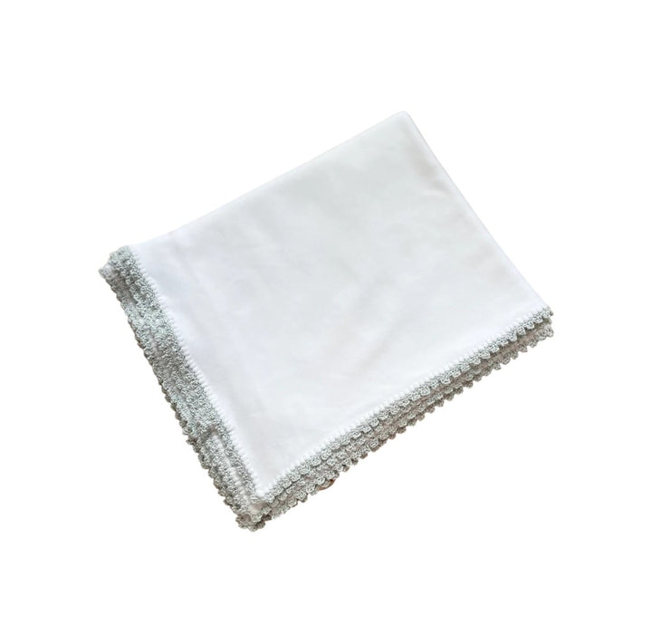 Jersey Baby Blanket Blue