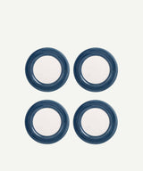 Blue Dinner Plate Set 4