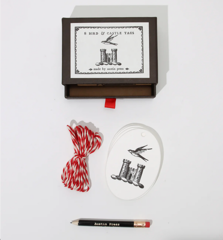 Castle & Bird Tag Set