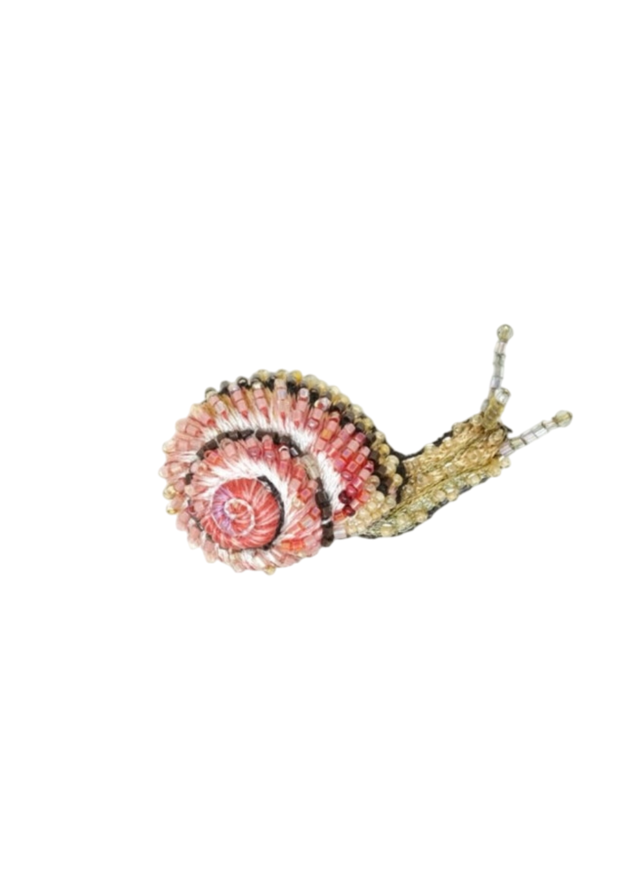 Brooch Blinking Snail