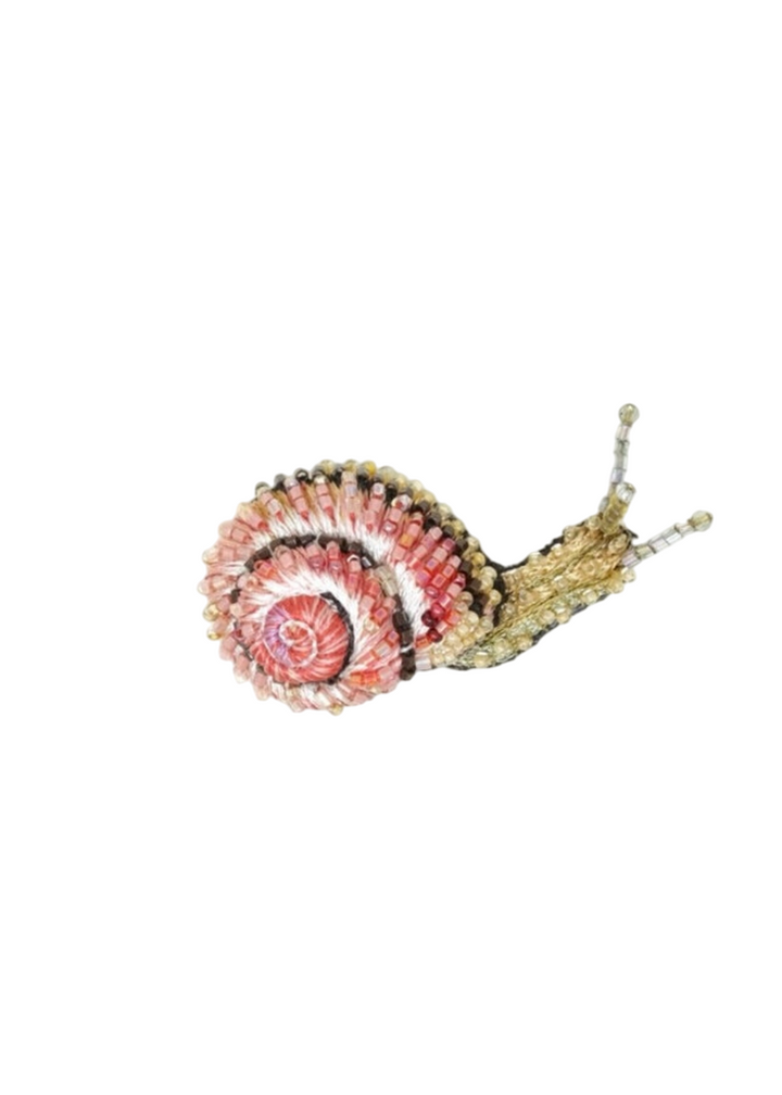 Brooch Blinking Snail