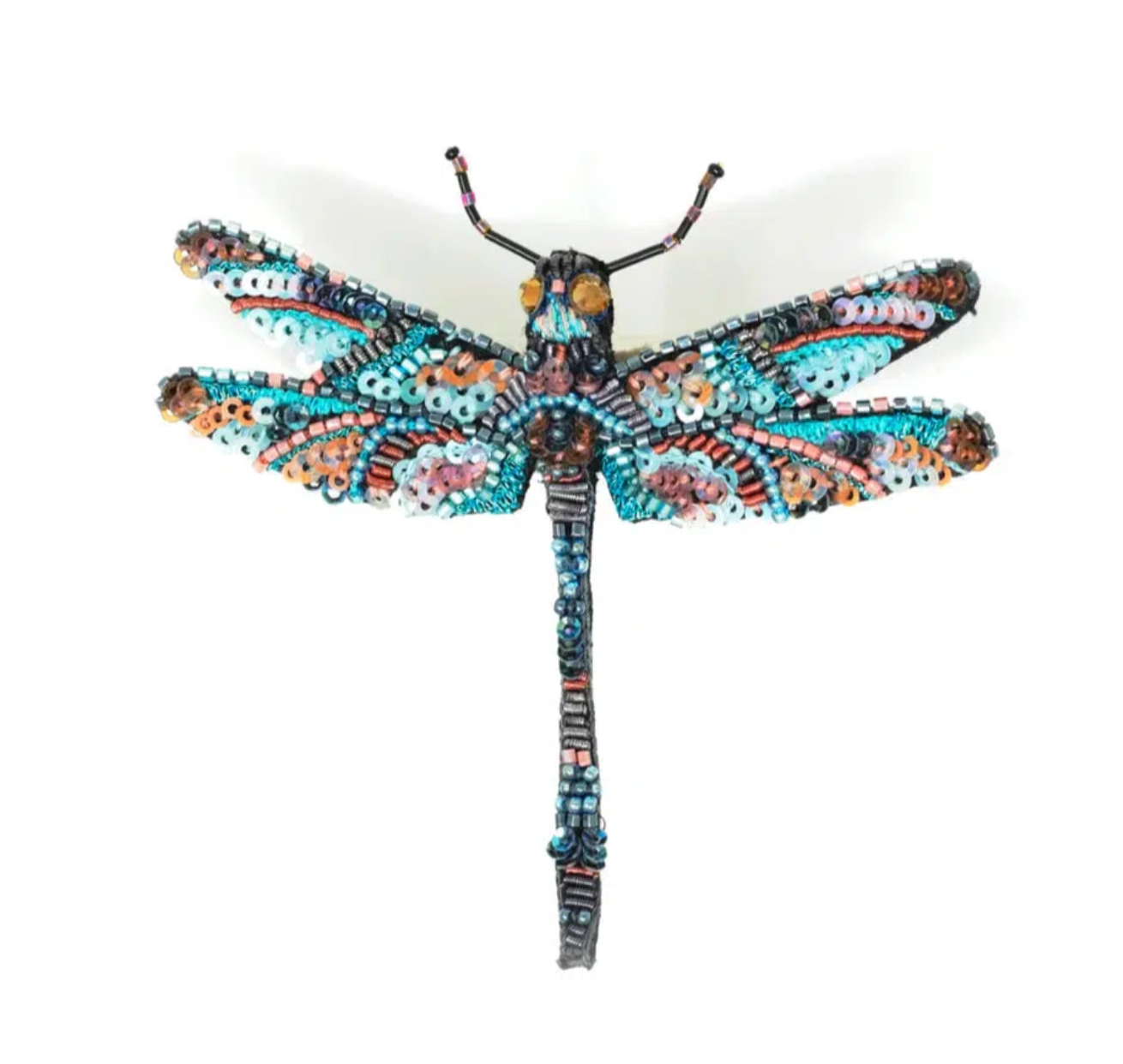 Brooch Jewelled Dragonfly