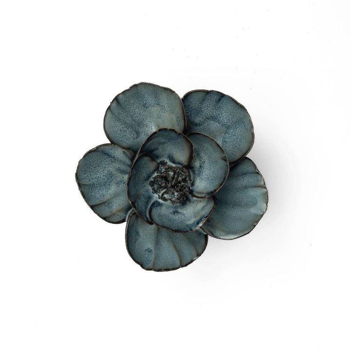 Navy Poppy Flower