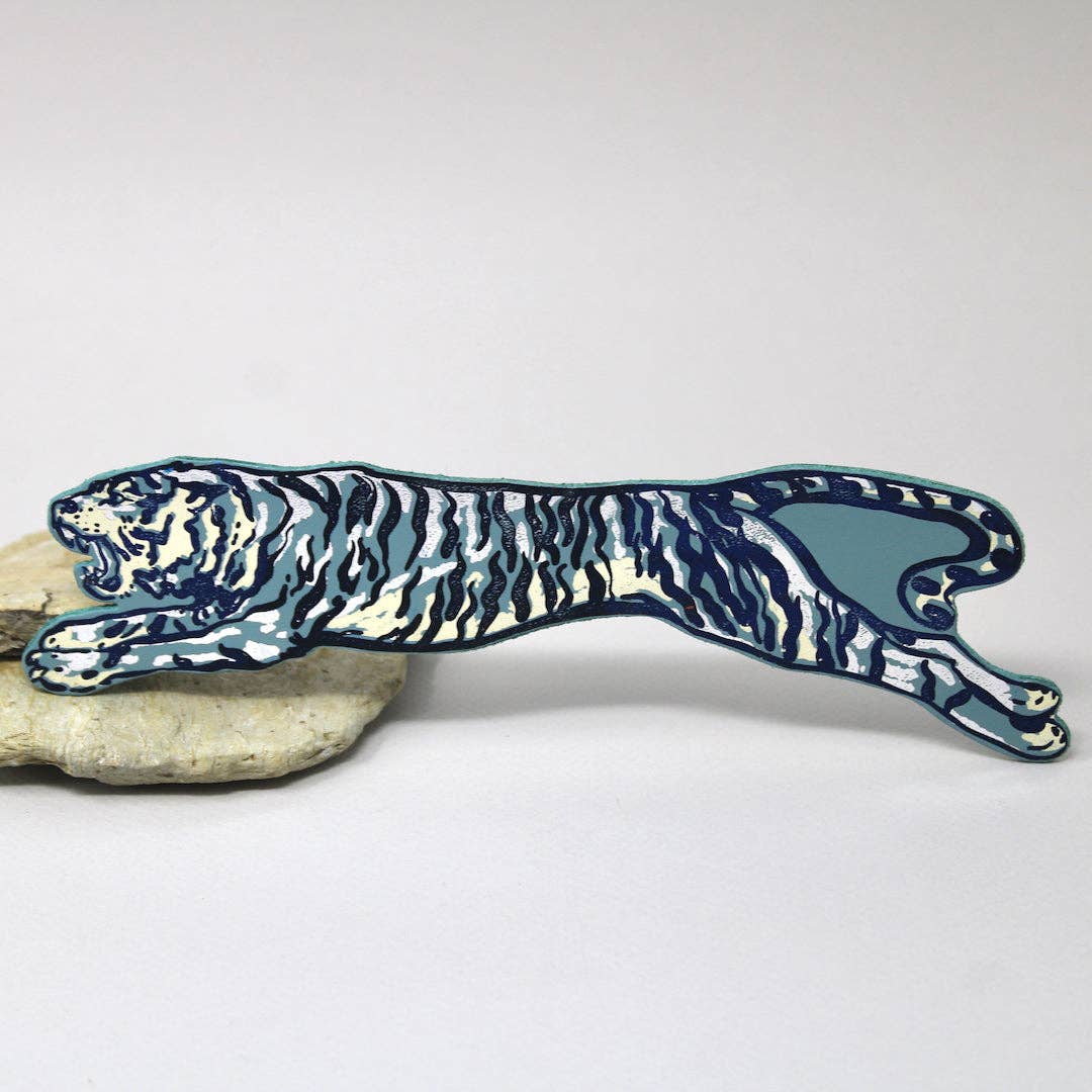 Bookmark Tiger Heritage Blue