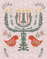 Puzzle Hanukkah Birds