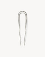 French Hair Pin Silver
