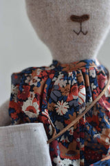 Ruthie the Rabbit — Heirloom Doll in Canyon Liberty Dress