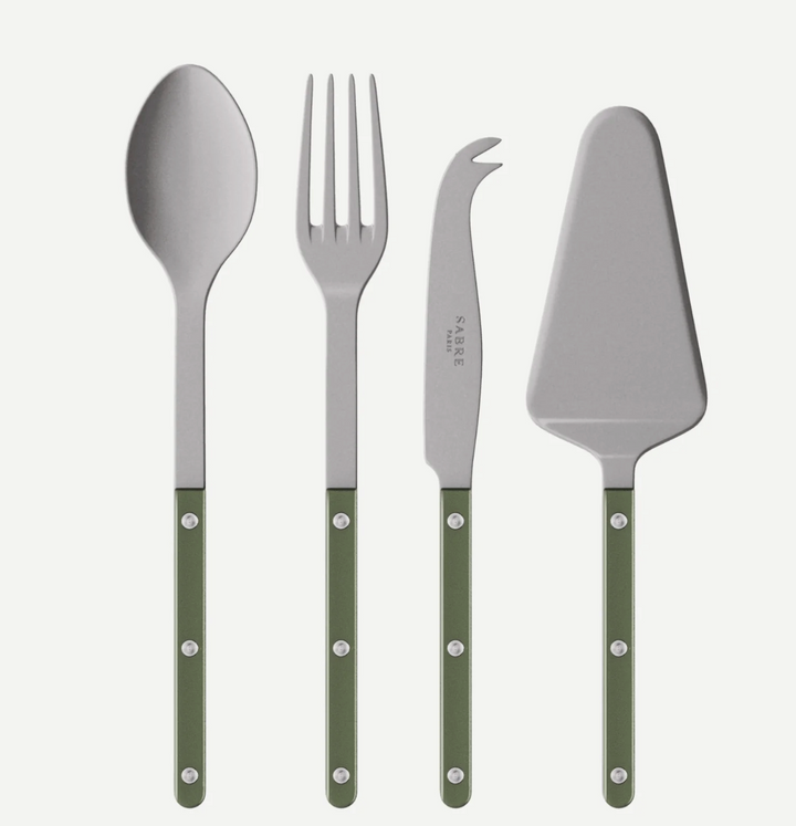 Bistro Must-Have Serving Set Pearly in Aubergine