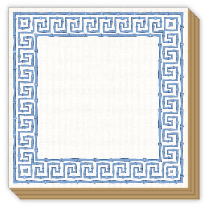 Sue Sartor Blue Caning Note Pad