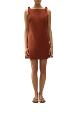 Flor Terracotta Dress