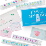 Travel Mahjong Set Ice Blue