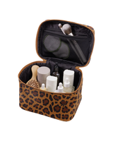 Large Cosmetic Case Leopard