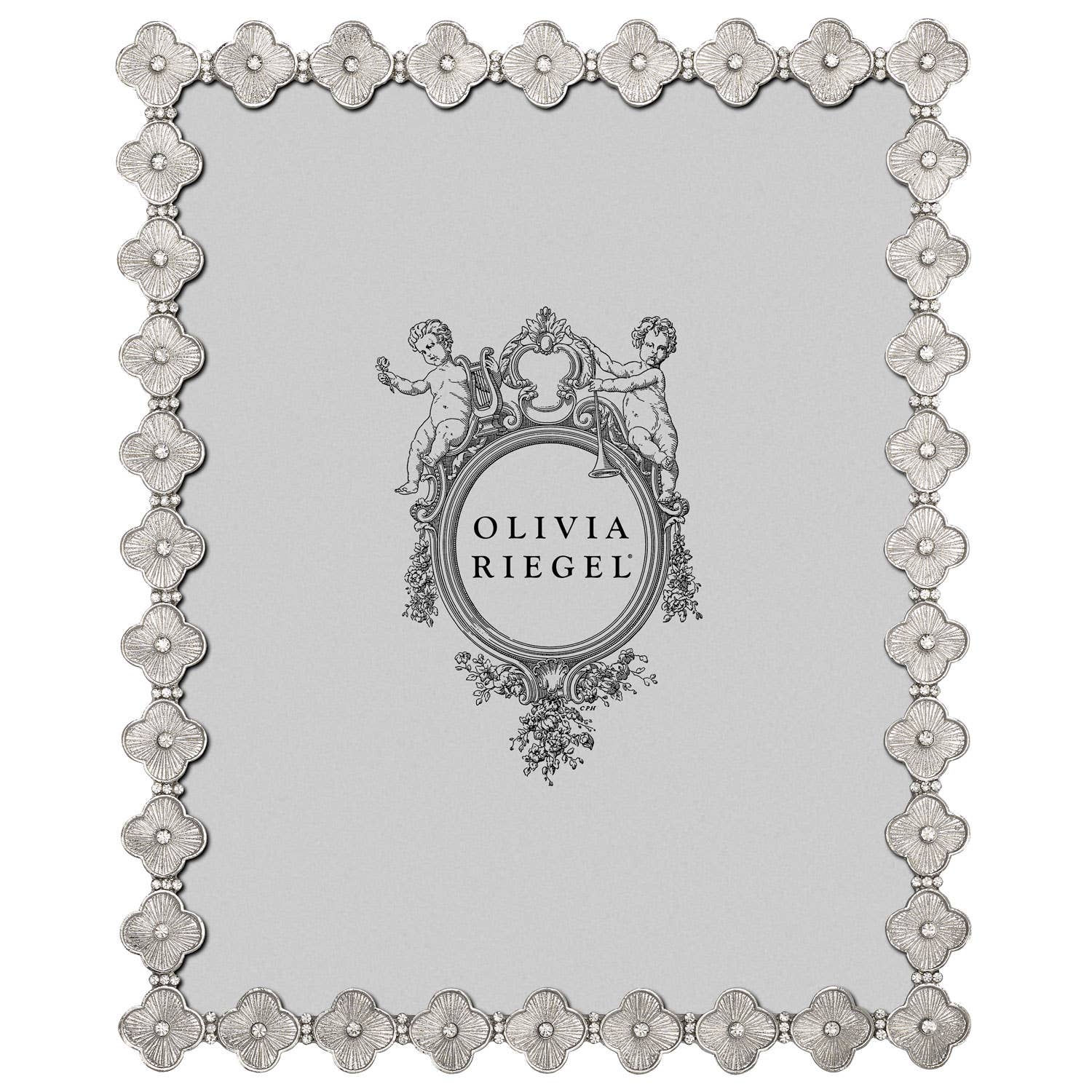 Frame Clover Silver 8x10