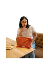 Flamboyant Orange Toiletry Bag