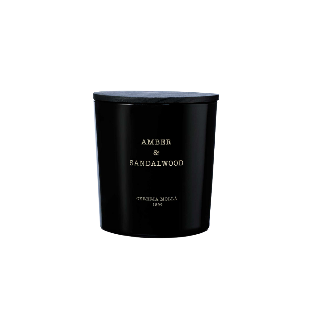 Amber & Sandalwood 3 Wick Candle