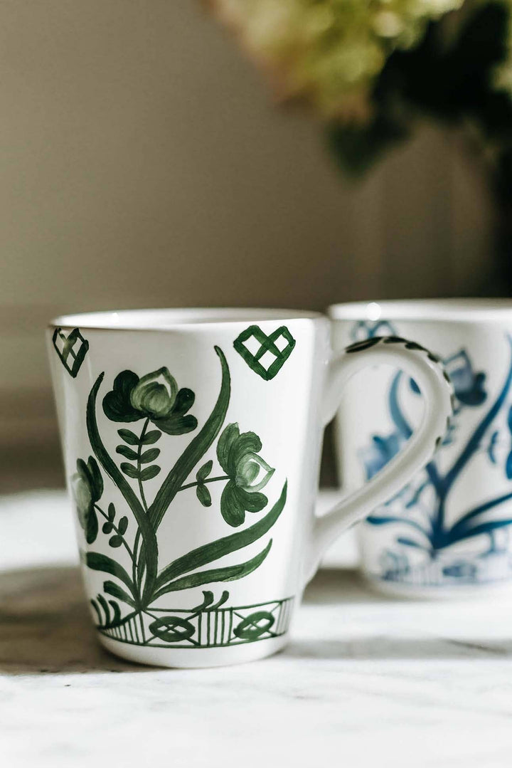 Lisbon Mug Green (Set of 2)