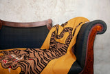 Tiger Rug Mustard Throw