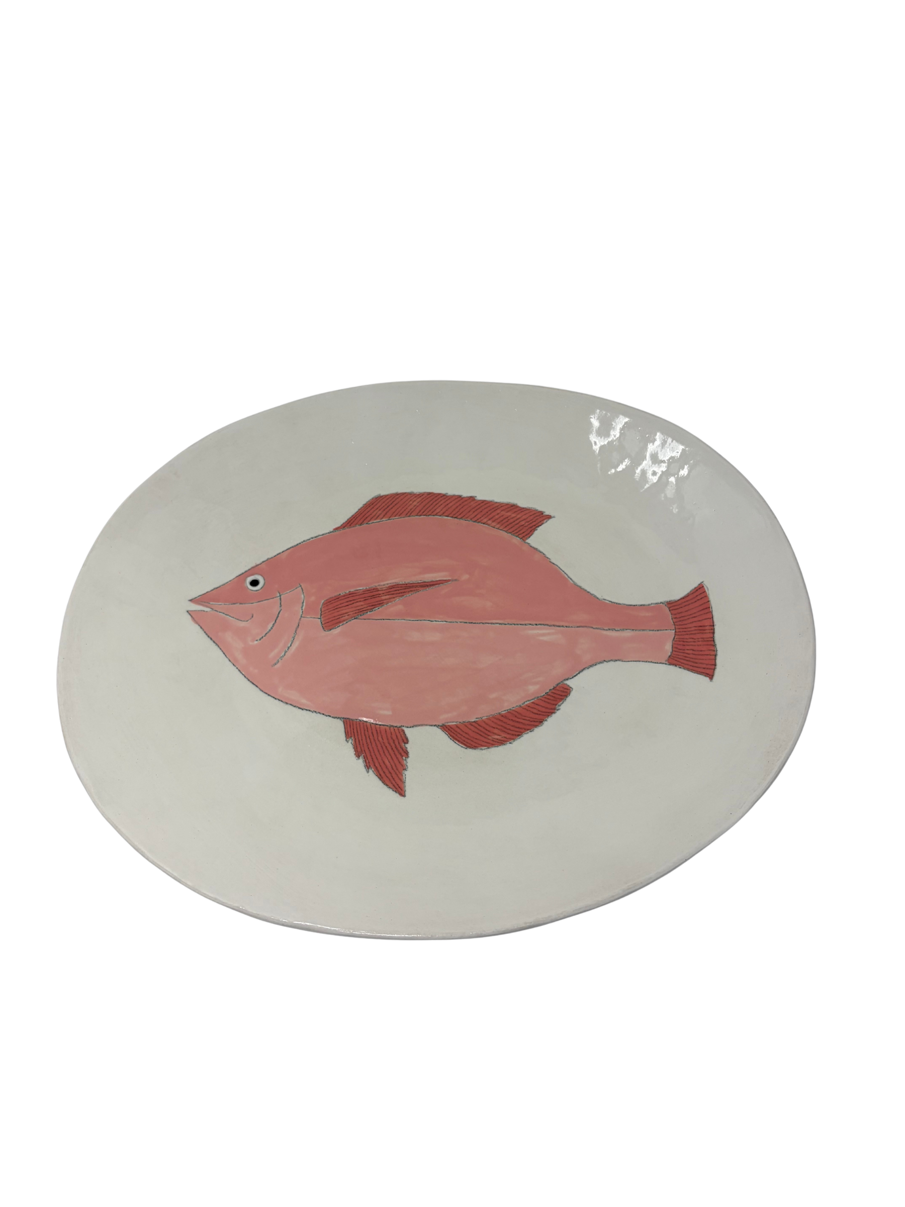 New Large Oval Platter Fish 2