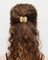 Mini Hair Clip Blonde Tortoise