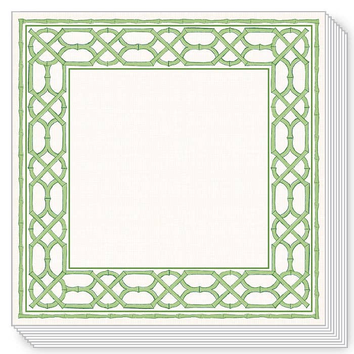 Sue Sartor Green Caning Block Notepad