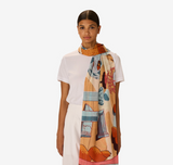 Scarf Jardin Coral
