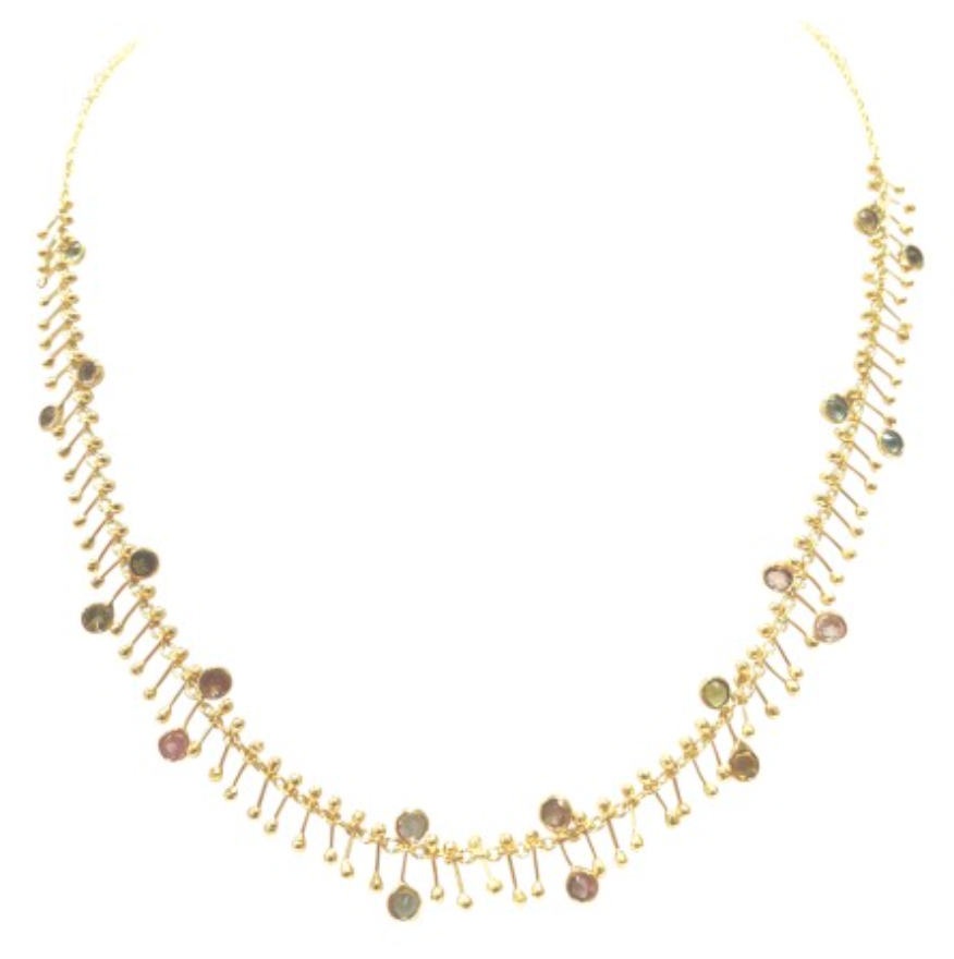 Lake Palace Tourmaline Necklace