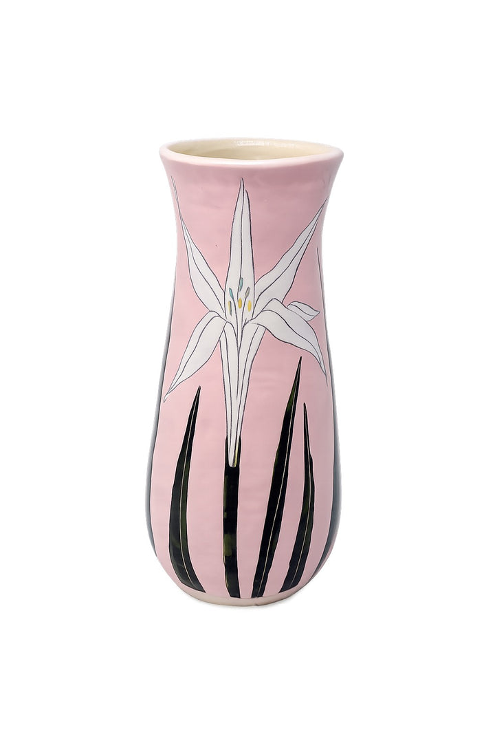 Vase Medium Flower Pink