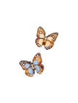 Claw Monarch Butterfly Brown Mini