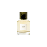 The Tiny Finch Aphelie perfume in a clear glass bottle with a dark green ribbed cap and white label.