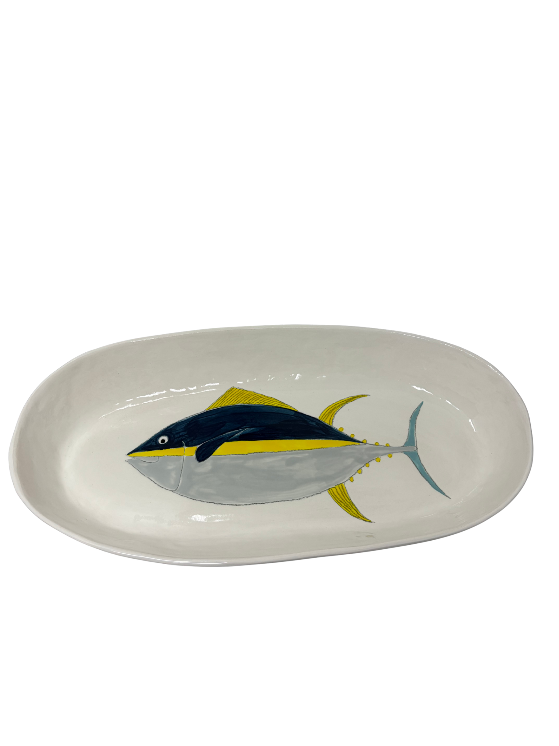 Large Oval Platter Fish 3