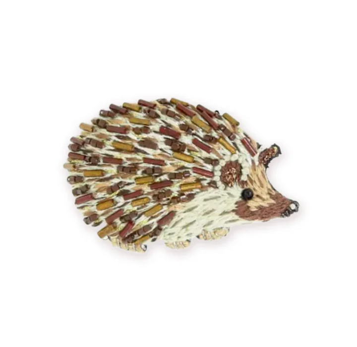 Brooch Long Eared Hedgehog