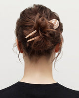 French Hair Pin Modern Walnut